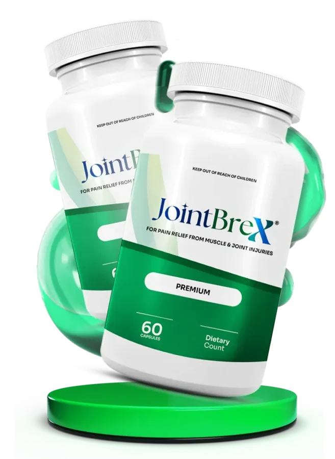 JointBrex joint support capsules, two bottles