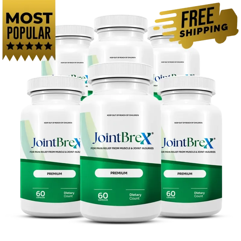 JointBrex joint support capsules, six bottles